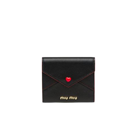 miu miu madras love wallet|Miu Miu Madras Love Wallet in Black .